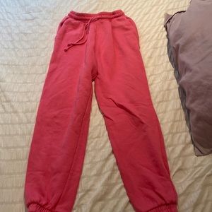 Zara Pink sweatpants